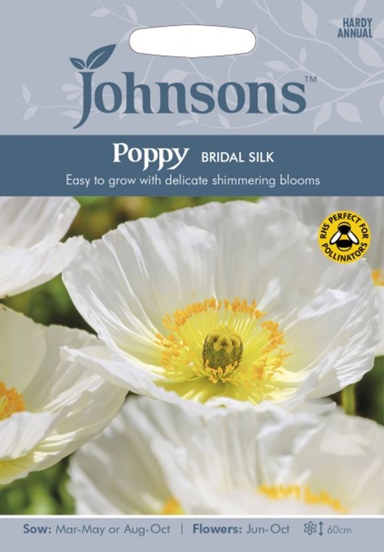 Kornvalmue 'Bridal Silk' - Papaver rhoeas