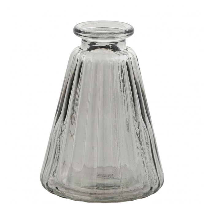 Hovedbilde Minivase, kjegle grå 10 cm
