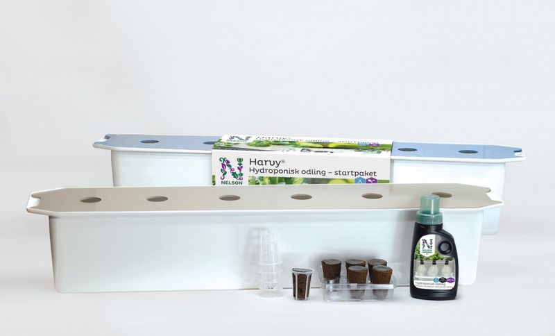 Hydroponisk startpakke, Harvy brun