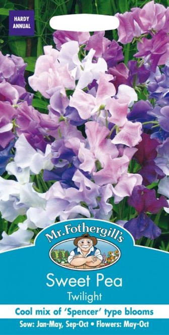 Hovedbilde Blomsterert 'Twilight' - Lathyrus odoratus