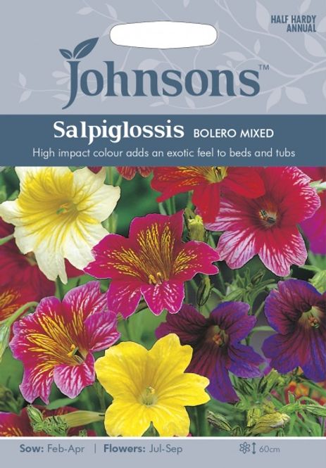 Hovedbilde Prakttrompet 'Bolero Mixed' - Salpiglossis sinuata