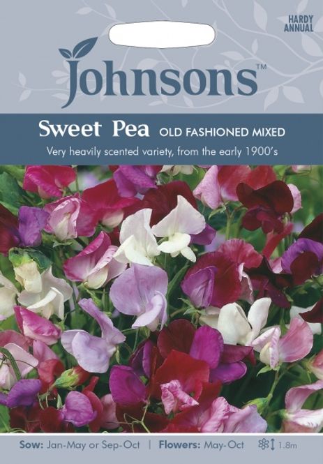 Hovedbilde Blomsterert 'Old Fashioned Mixed' - Lathyrus odoratus