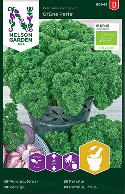 Persille 'Grüne Perle - Petroselinum crispum, Organic