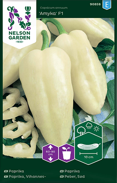 Bilde av Paprika 'Amyka' F1 - Capsicum annuum