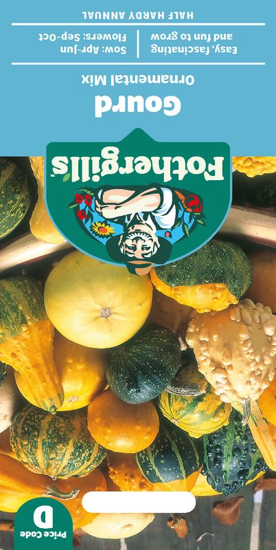 Pyntegresskar 'Ornamental Mixed' - Cucurbita pepo