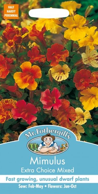 Hovedbilde Hagegjøgler 'Extra Choice Mixed' - Mimulus x hybridus