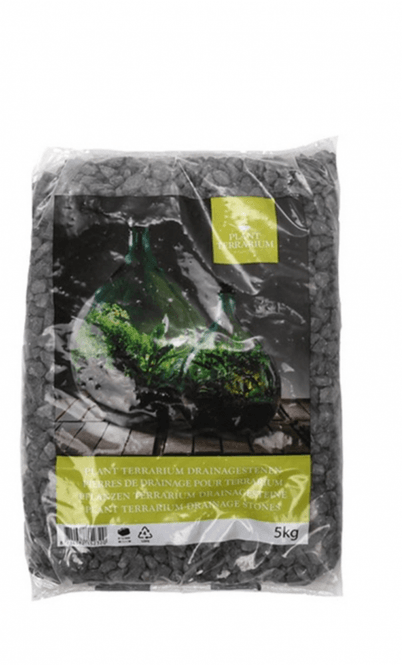 Hovedbilde Pyntegrus til terrarium, svart/grå 5 kg