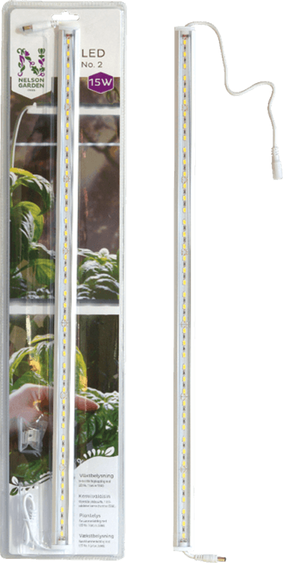 LED-lys No.2 påbygglist 60 cm, 15W