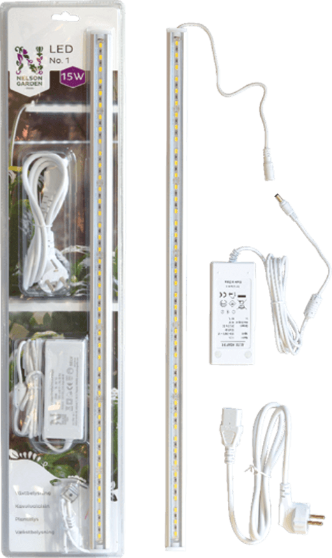 LED-lyslist No.1 startsett 60 cm, 15W