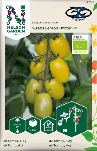 Hovedbilde Drivhustomat 'Krebs Lemon Drops' F1 - Lycopersicon