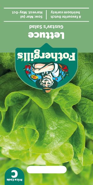 Hovedbilde Hodesalat 'Gustav's Salad' - Lactuca sativa 