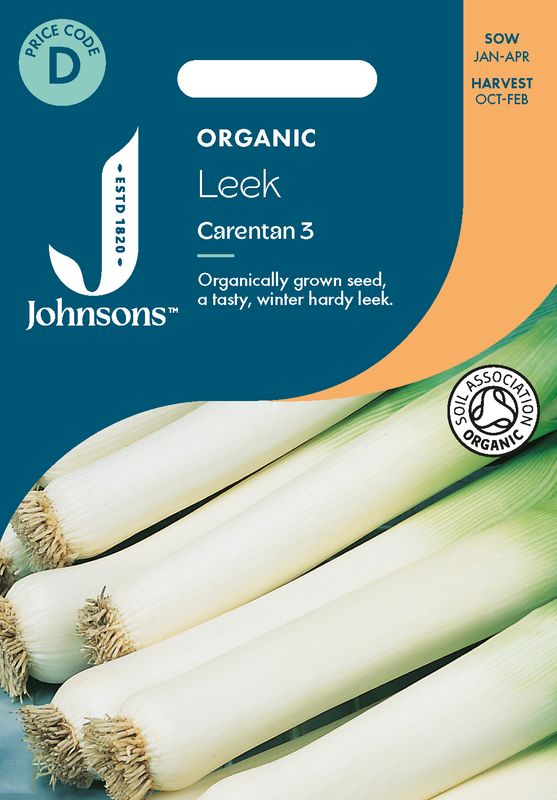 Purre 'Carentan 3' - Allium porrum, Organic