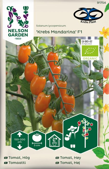 Hovedbilde Drivhustomat 'Krebs Mandarina' F1 - Lycopersicon