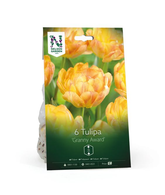 Hovedbilde Tulipan 'Granny Award', Doble sene - 6 stk